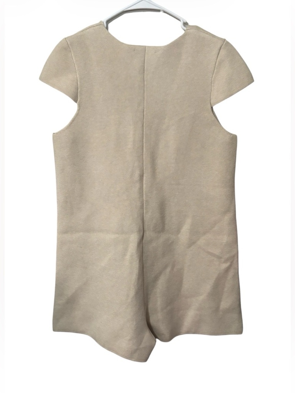 MABLE Button Front Knit Romper Sz M - Picture 3 of 4